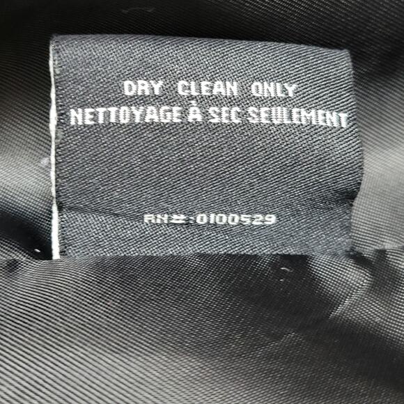 Steve Madden Women's Jacket S Black Wool Blend Collared Double Breasted Pea Coat - Picture 6 of 7